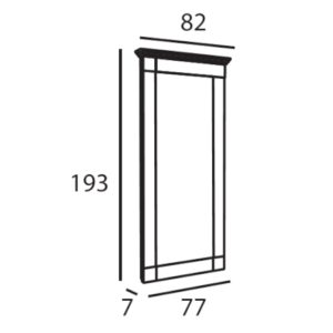 Frisierplatz Angel II von Mila