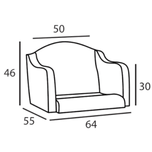 Friseurstuhl Espania von Mila