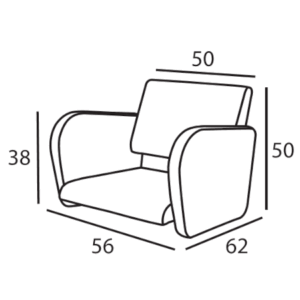 Friseurstuhl Zara von Mila