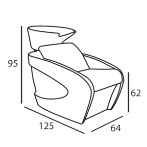 Waschsessel Vanity von Mila