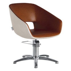 Friseurstuhl Bea mit Kreuzfuß