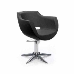 Friseurstuhl Clust black