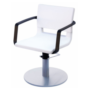 Modell 56 Greiner Friseurstuhl in weiß
