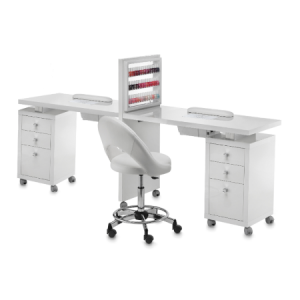 Manikürtisch Square Display Double Vented