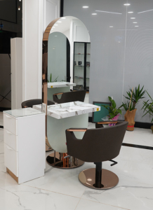 Coiffeurstuhl "Sacha Rose"