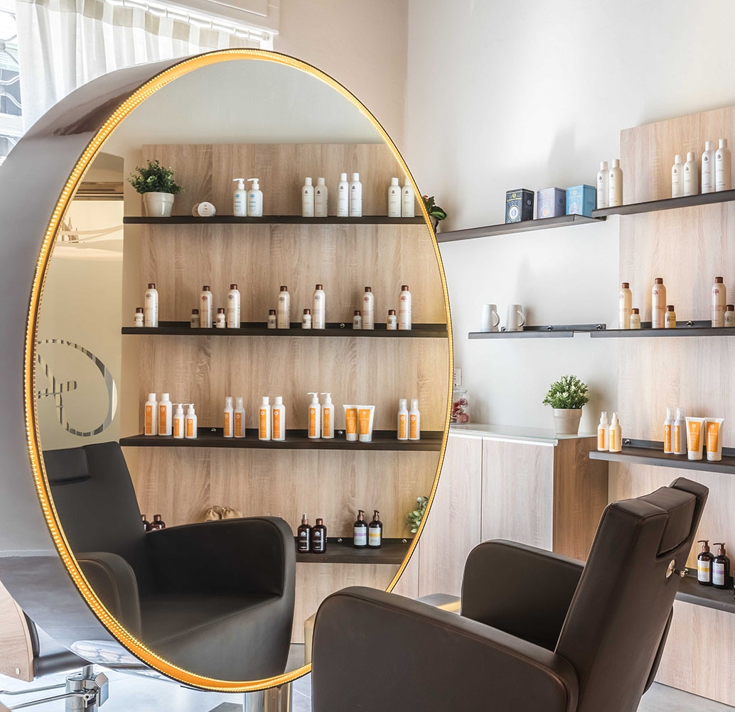 Doppelfriseurplatz "Timegate"