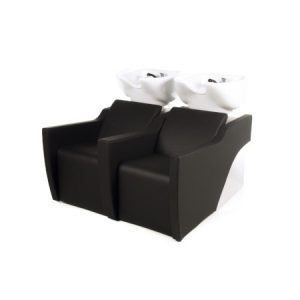 2er Waschplatz flatiron massage_black