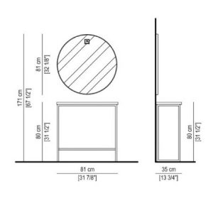 Friseurplatz_Scamnum_rund_Maße