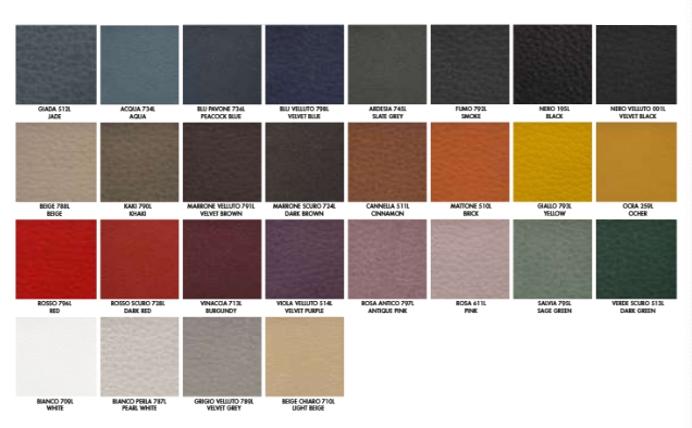 Ceriotti Moda Bezuggstofffarben