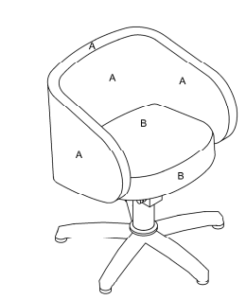 Coiffeurstuhl Capri Farbauswahl