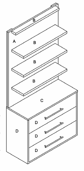 Produktvitrine Glam Laminatauswahl