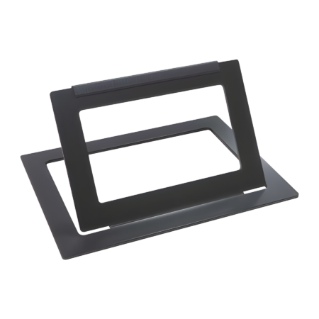 Fußstütze Metal Noir Nelson Mobilier