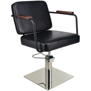 Friseurstuhl_Enzo_black_quadrat_chrom_express