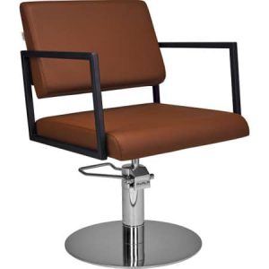 Friseurstuhl_loft_braun_teller_chrom_express