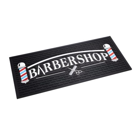 Fußmatte Barbershop, Gummimatte