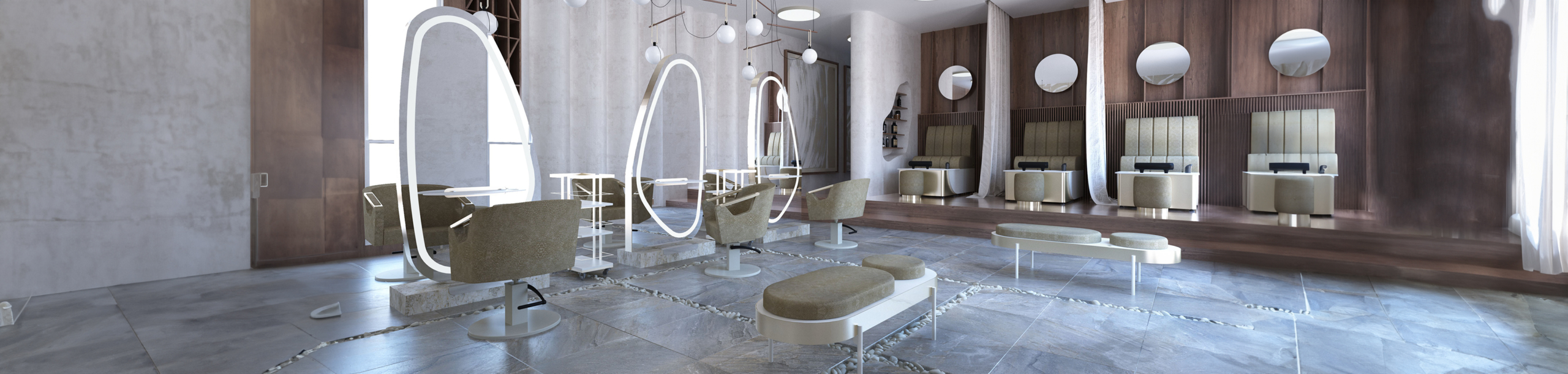 Doppelfriseurplatz Umay Island