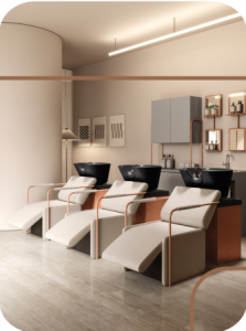 Friseurwaschbecken und Labor CU29