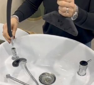 Direkt Wasserfall für die Waschliege Spa Inn