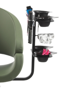 Friseurgerätehalter für Friseurstühle