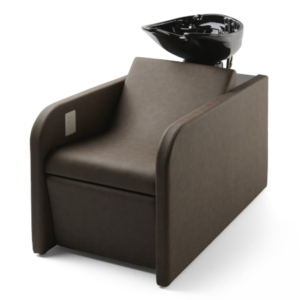 Friseurwaschbecken Jin mit schwarzem Becken