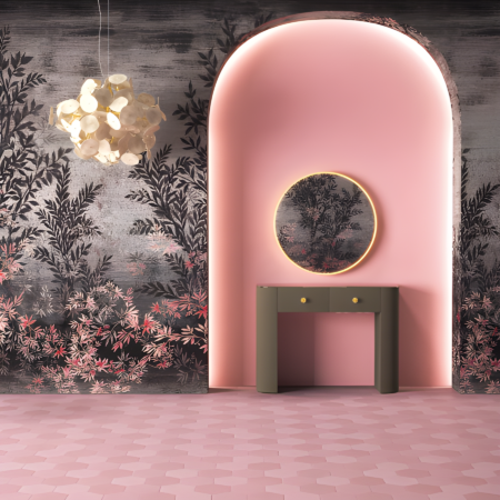 Salon Styling Station Grandeur Wall