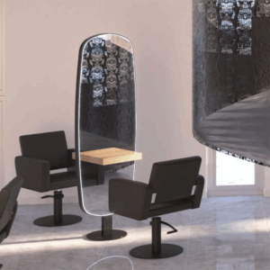 Friseurinsel Ovalis