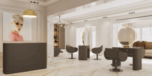 Friseureinrichtung Saloneinrichtung Ideen Inspiration