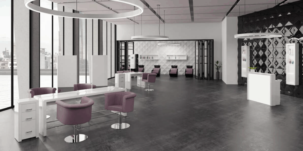 Friseureinrichtung Saloneinrichtung Ideen Inspiration