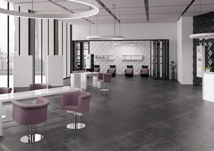 Friseureinrichtung Saloneinrichtung Ideen Inspiration