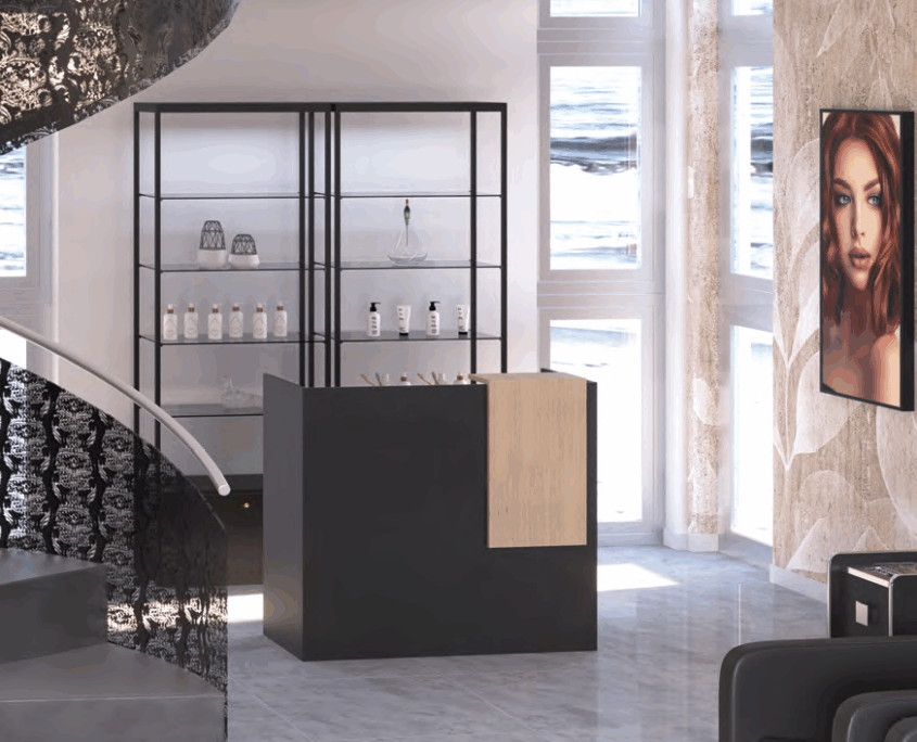 Friseureinrichtung Saloneinrichtung Ideen Inspiration