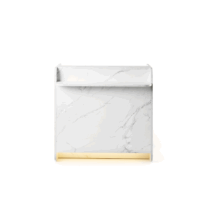 Empfangstheke Dina mit Taschenablage