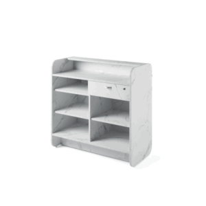 Empfangstheke Dina mit Taschenablage