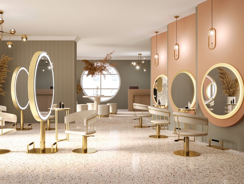 Posh Kollektion Inspiration Friseureinrichtung