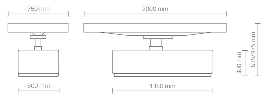 Behandlungsliege "Nat Evo" von Vismara