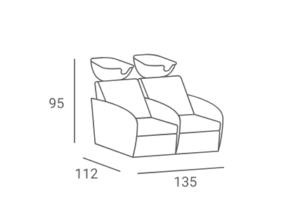 Maße Waschsofa Boom