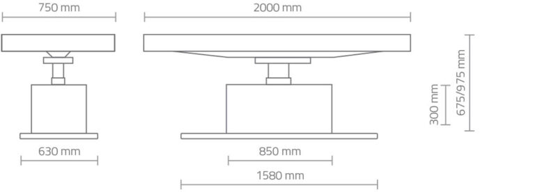 Maße "Sense" von Vismara