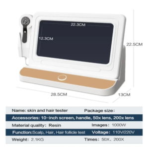 Haar- und Kopfhaut-Analysator