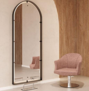 Friseurplatz Arcadia - ovaler Ganzkörperspiegel