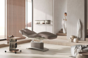 Massagebett Arcus für jede Art von Schönheitsbehandlung an – von der Gesichtsreinigung über Körperbehandlungen und Massagen bis hin zur Lymphdrainage