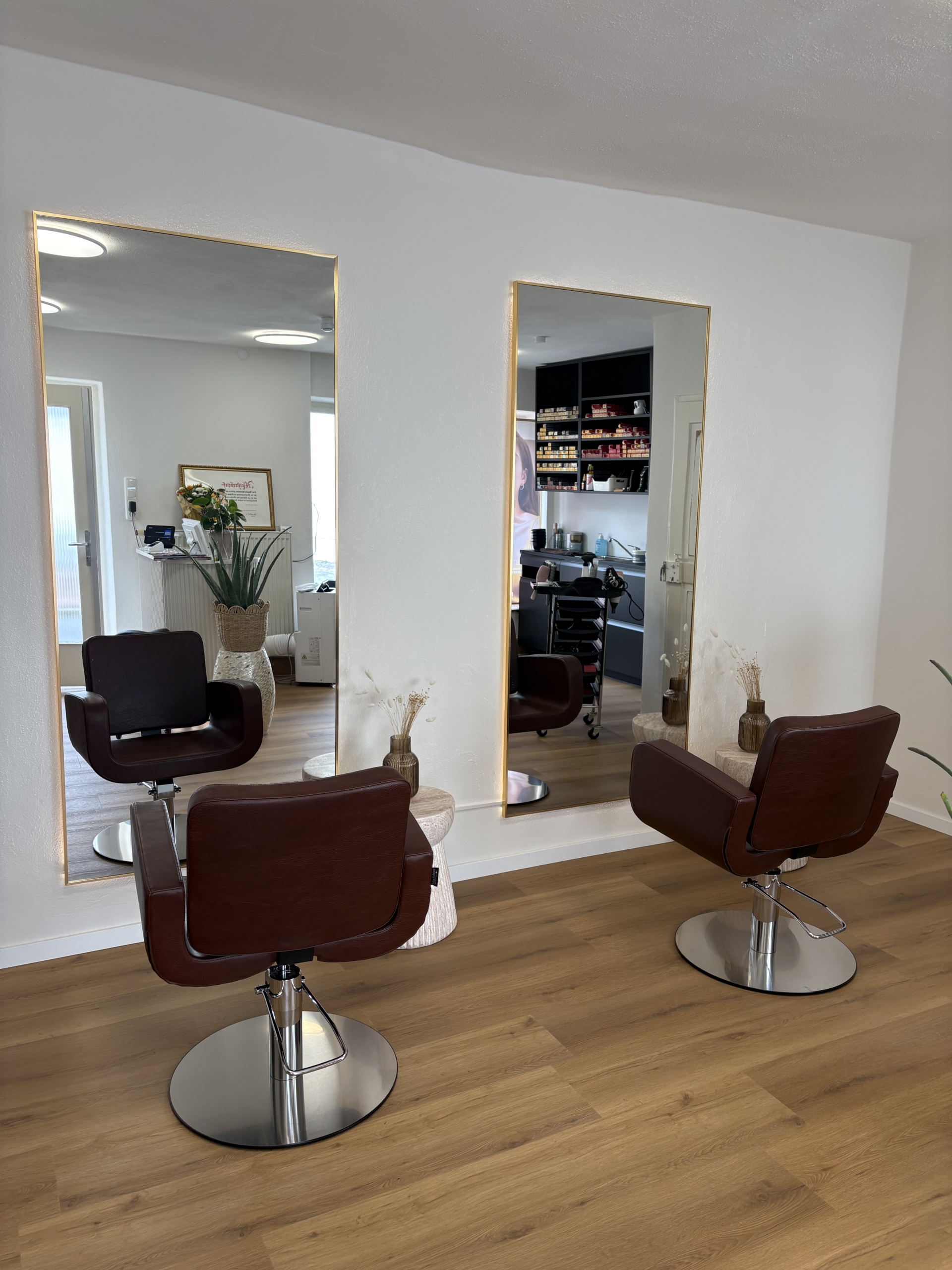 Friseurstuhl Venus im Friseursalon Daniela Hartmann